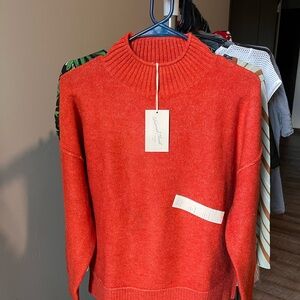 Universal Thread Cozy Orange Sweater